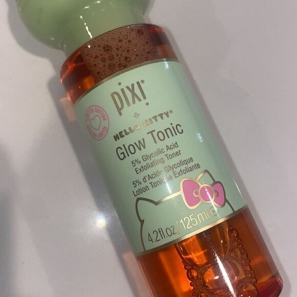 Pixi X Hello Kitty Glow Tonic Glycolic Acid Exfoliating Toner - Picture 4 of 7